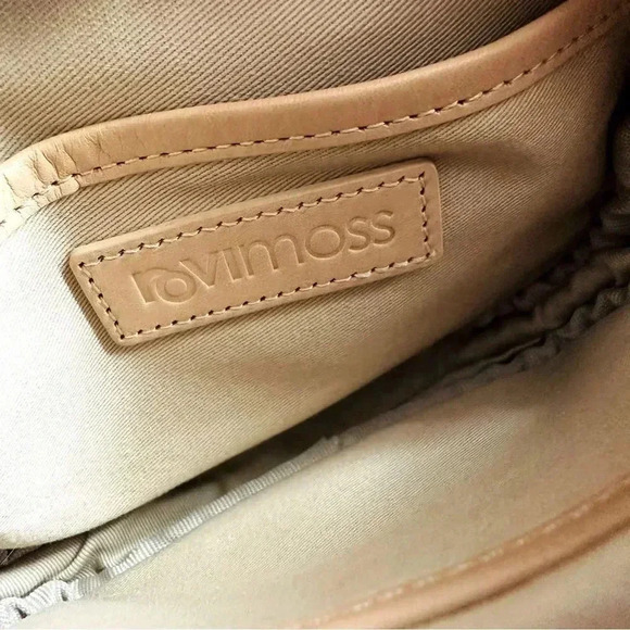 Rovimoss Mini Square Leather Mini Color Block Crossbody Bag - Picture 8 of 10